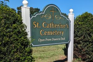 St Catherine's Cemetery Sign