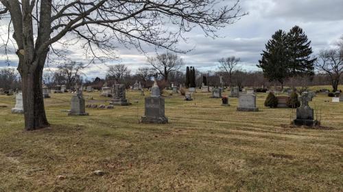 St Catherine Cemetery - Broad Brook CT - January 2023