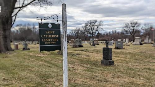 St Catherine Cemetery - Broad Brook CT - January 2023