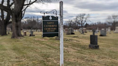 St Catherine Cemetery - Broad Brook CT - January 2023