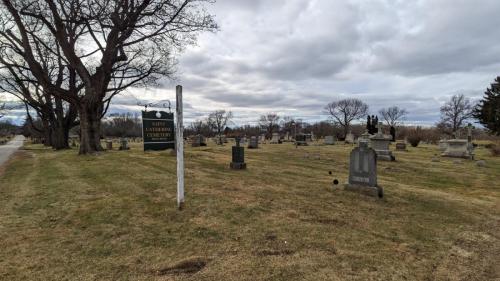 St Catherine Cemetery - Broad Brook CT - January 2023