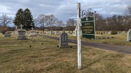 St Catherine Cemetery - Broad Brook CT - January 2023