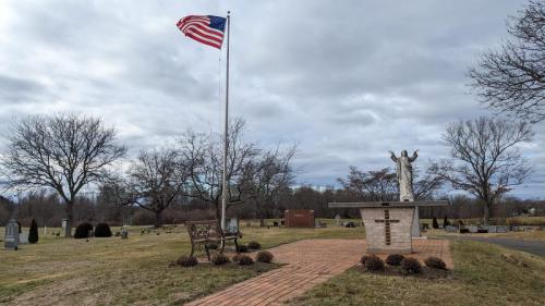 St Catherine Cemetery - Broad Brook CT - January 2023