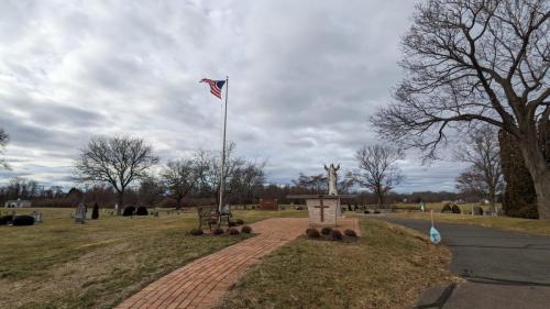 St Catherine Cemetery - Broad Brook CT - January 2023