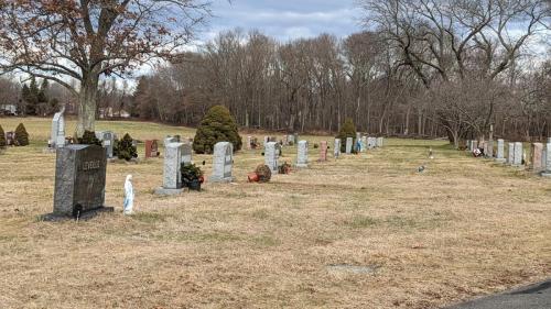 St Catherine Cemetery - Broad Brook CT - January 2023